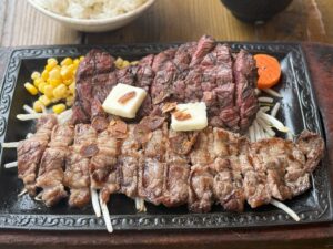 荻窪：カジュアルな値段で大迫力！お箸でいただくステーキ店『ビフテキ屋まるり』